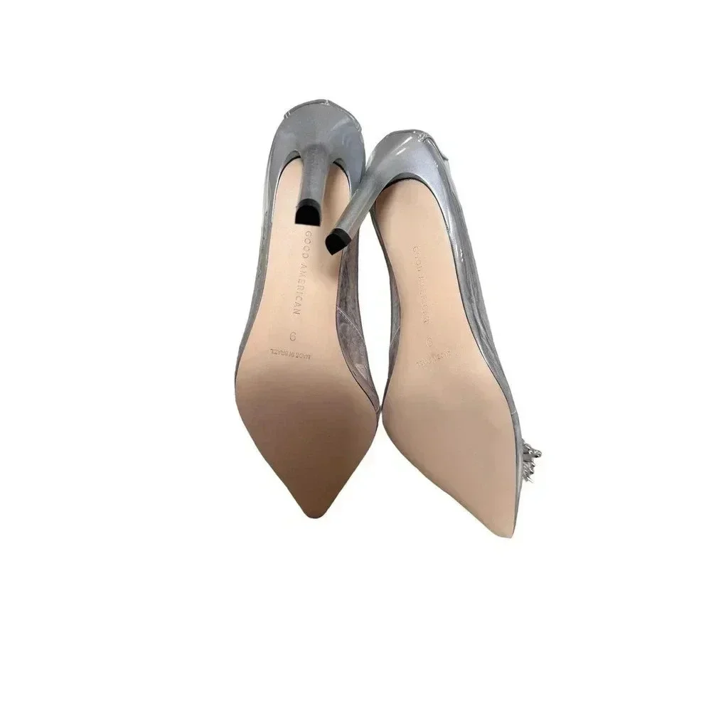 NIB NEW Good American Cinder-F*cking-Rella Pumps SZ 9